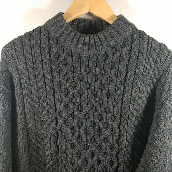 Blarney Woollen Mills Other - Authentic Irish Wool Aran Crew Neck Sweater